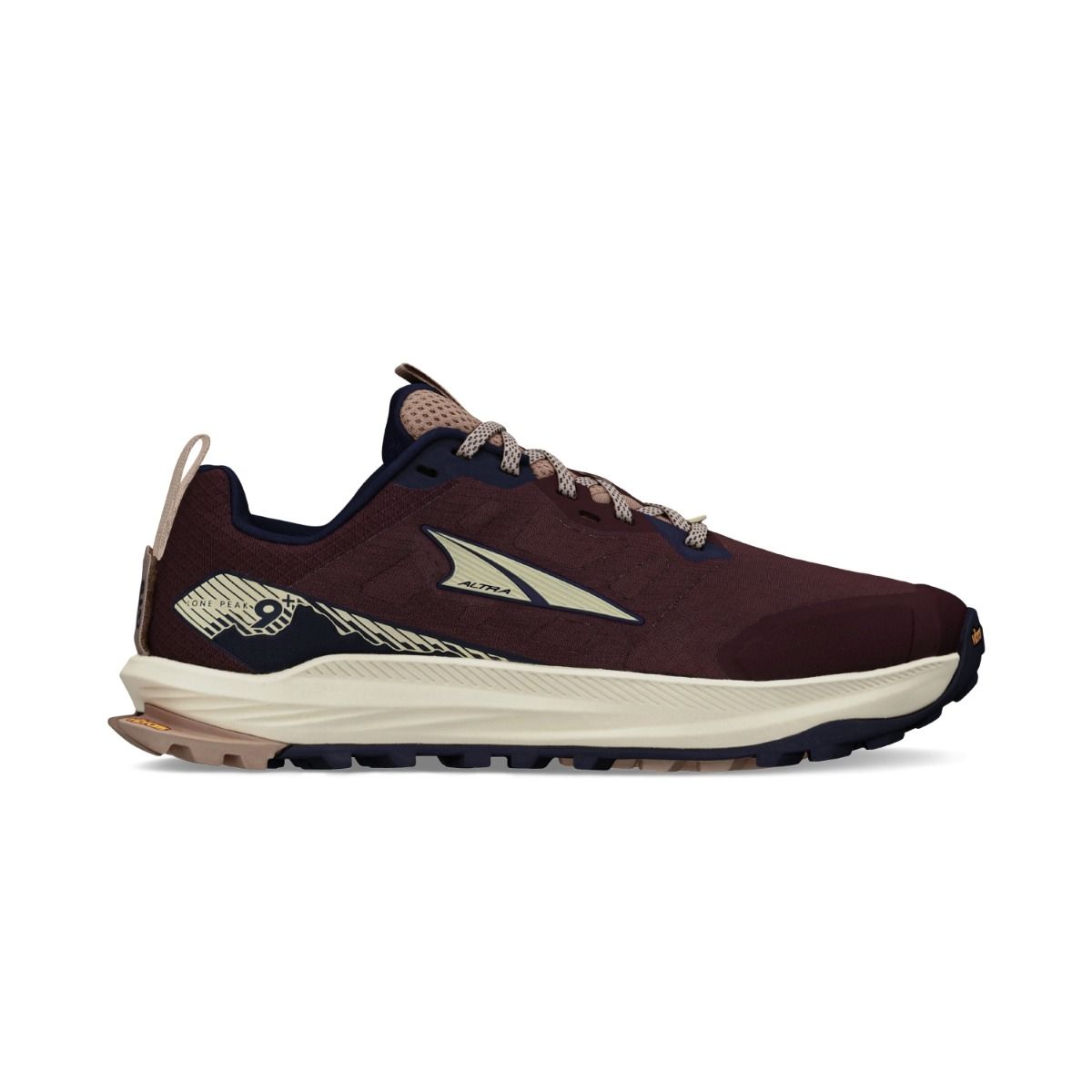 ALTRA LONE PEAK 9 MAROON MUJER