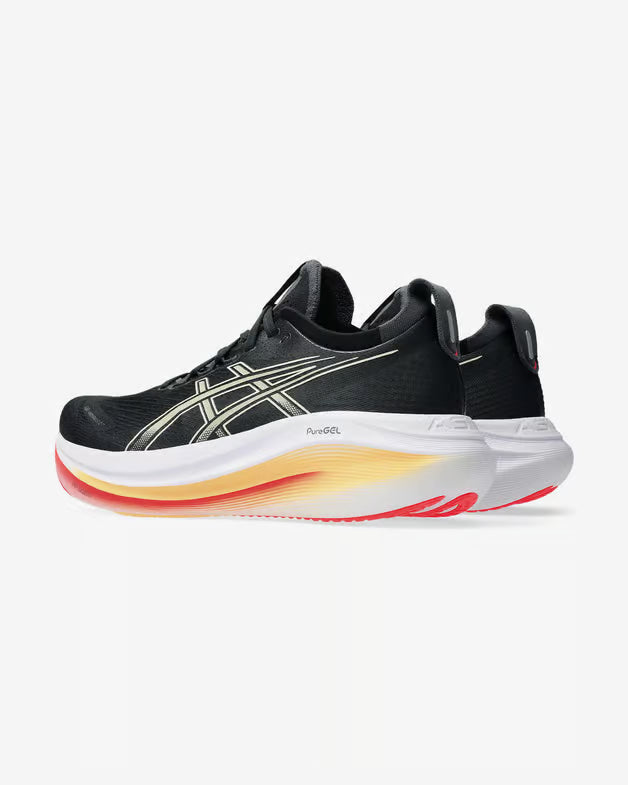 ASICS GEL-NIMBUS 27 BLACK KHAKI HOMBRE