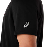 ASICS FUJITRAIL LOGO TOP PERFORMANCE BLACK RUNNING HOMBRE