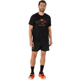 ASICS FUJITRAIL LOGO TOP PERFORMANCE BLACK RUNNING HOMBRE