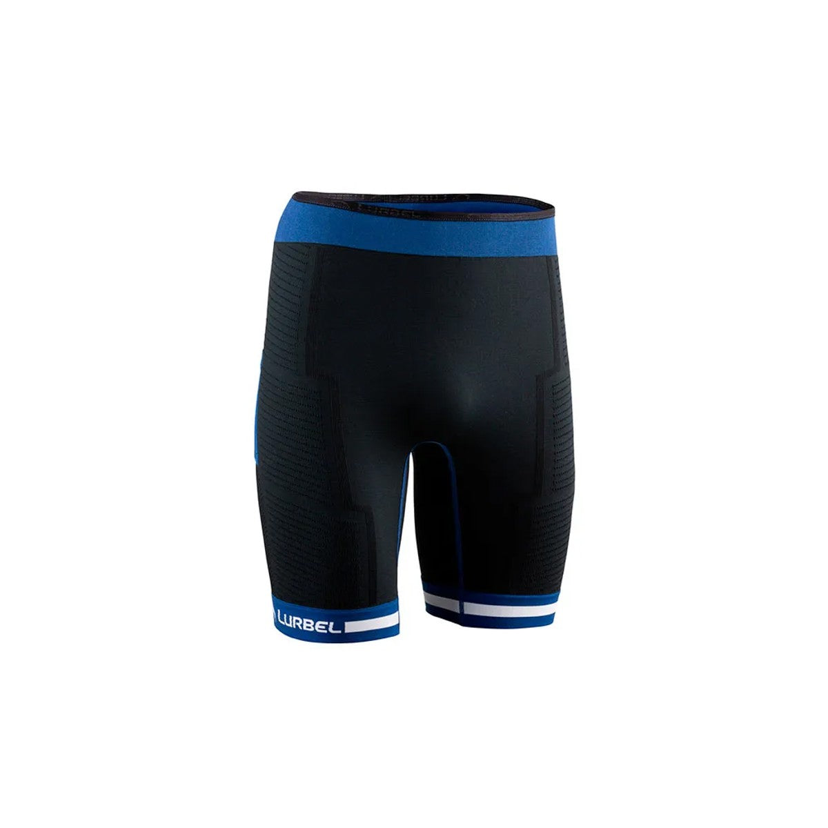 LURBEL PIRIT FLUX SHORTS BLACK ROYAL BLUE HOMBRE