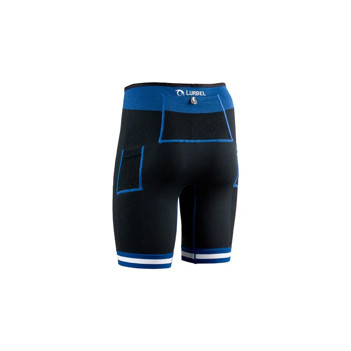 LURBEL PIRIT FLUX SHORTS BLACK ROYAL BLUE HOMBRE