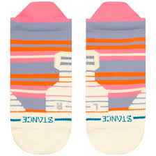 STANCE MID CUCHION WOMENS LENNON MID TAB BLUE