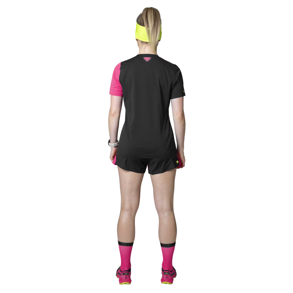 DYNAFIT DNA SKY SHORTS PINK GLO MUJER