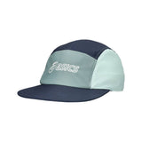 ASICS 5 PANEL CAP MIDNIGHT LICHEN ROCK MONUMENT BLUE