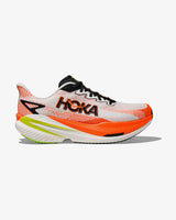 HOKA MACH X 3 WHITE NEON TANGERINE