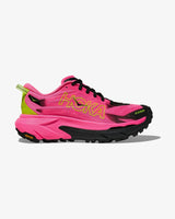 HOKA MAFATE 5 NEON ROSE BLACK MUJER
