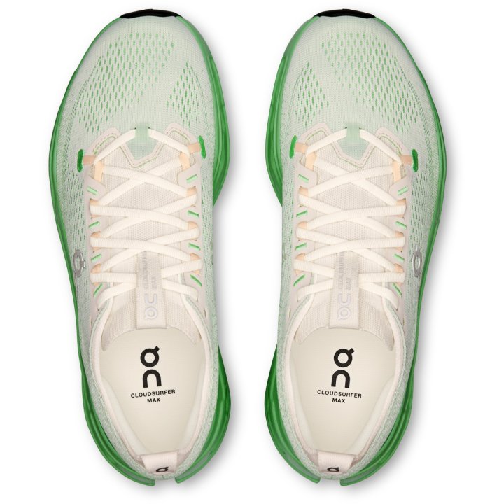 ON RUNNING CLOUDSURFER MAX 1 IVORY HONEYDEW HOMBRE