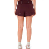 ASICS ROAD 3.5IN SHORT DARK CURRANT MUJER