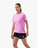 COMPRESSPORT PERFORMANCE TSHIRT CYCLAMEN MUJER