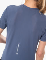 COMPRESSPORT PERFORMANCE TSHIRT INDIGO MUJER