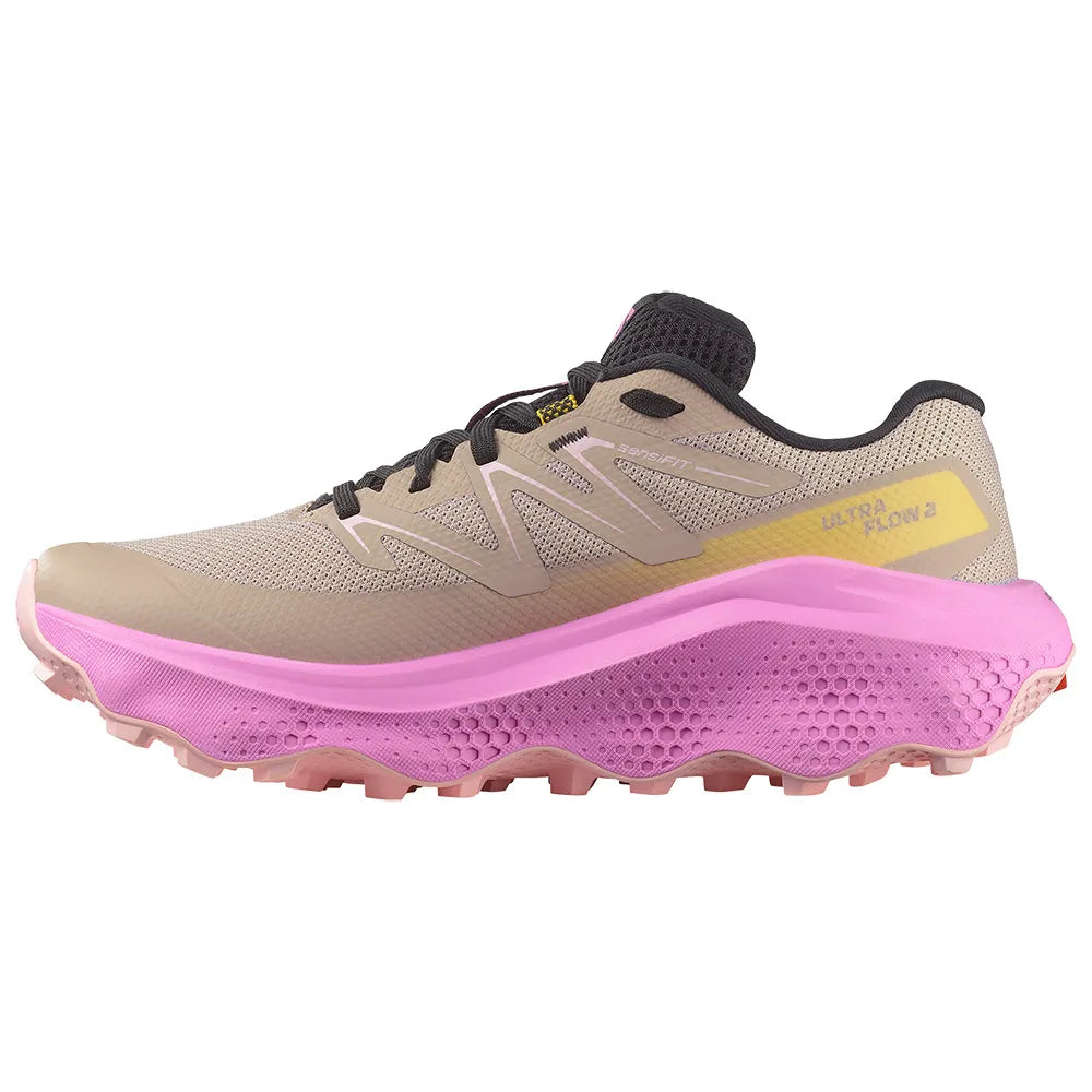 SALOMON ULTRA FLOW 2 ETHEREA CYCLAMEN BLACK MUJER