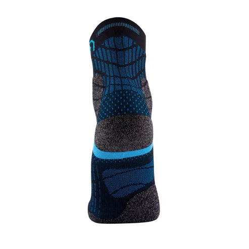 SIDAS CALCETINES TRAIL DOUBLE BLACK TURQUOISE